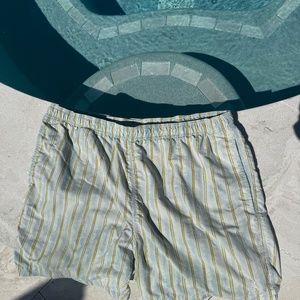 Tommy Bahama Relax Swim Wear in Blue Yellow White Size L